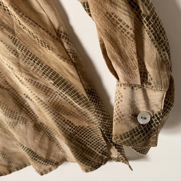 VTG Christie & Jill 100% Silk printed, Size 10 - Picture 3 of 8